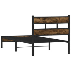 vidaXL Bed Frame without Mattress with Headboard Sonoma Oak 80x200 cm 6