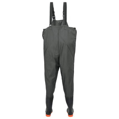 vidaXL Chest Waders with Boots Dark Green Size 44 4