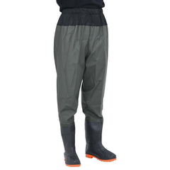 vidaXL Waist Waders with Boots Dark Green Size 41 1