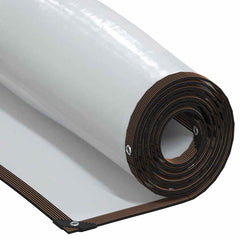 vidaXL Clear Tarpaulin with Eyelets 6x6 m Polyethylene 1