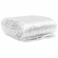 vidaXL Clear Tarpaulin with Eyelets 1x10 m PVC 4