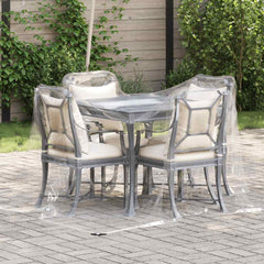 vidaXL Clear Tarpaulin with Eyelets 2x3 m PVC 1