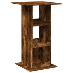 vidaXL Bar Table with Storage Smoked Oak 60x60x102 cm Engineered Wood 2