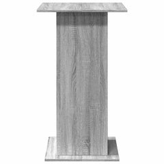 vidaXL Bar Table with Storage Grey Sonoma 60x60x102 cm Engineered Wood 5