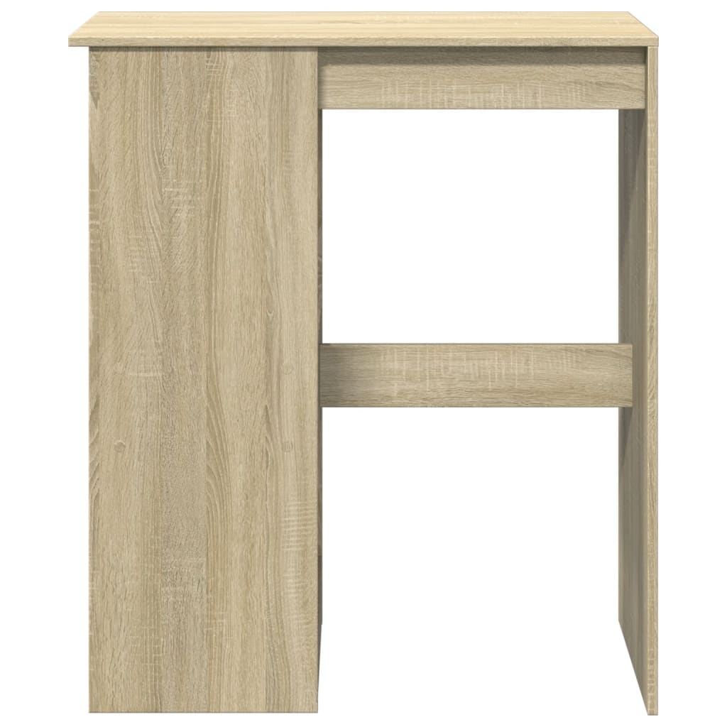 vidaXL Bar Table with Racks Sonoma Oak 90x47.5x103.5 cm Engineered Wood 4
