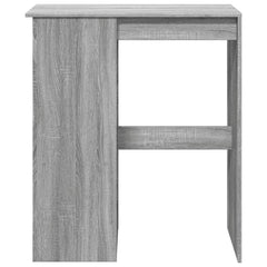 vidaXL Bar Table with Racks Grey Sonoma 90x47.5x103.5 cm Engineered Wood 4