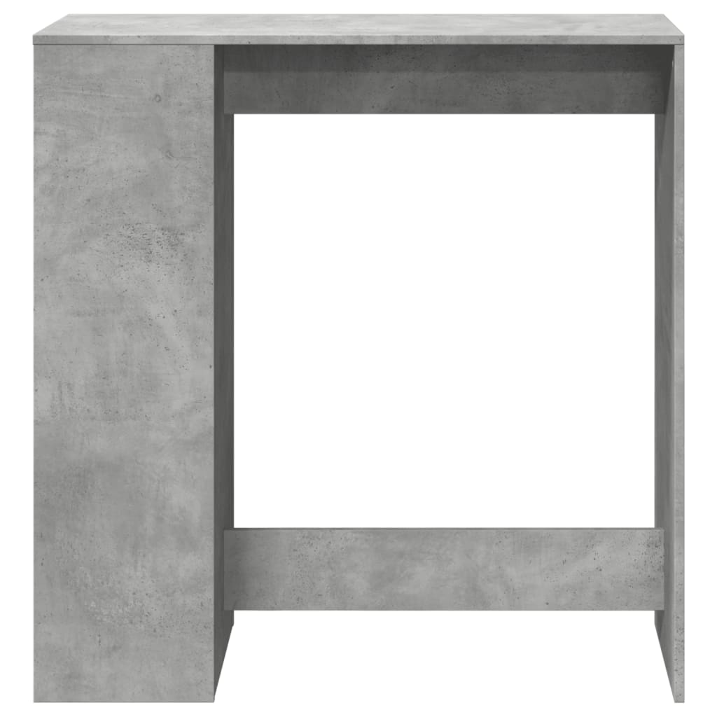 vidaXL Bar Table | Concrete Grey | Engineered Wood | Tall | Bar Table 4