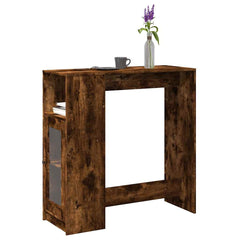 vidaXL Bar Table | Smoked Oak | Engineered Wood | Tall | Bar Table | Rectangular 1