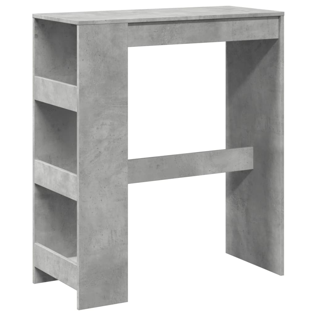 vidaXL Bar Table | Concrete Grey | Engineered Wood | 90 cm x 40 cm x 103.5 cm 2
