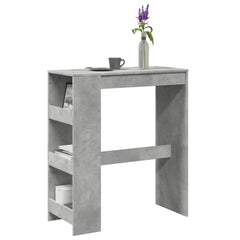vidaXL Bar Table | Concrete Grey | Engineered Wood | 90 cm x 40 cm x 103.5 cm 1
