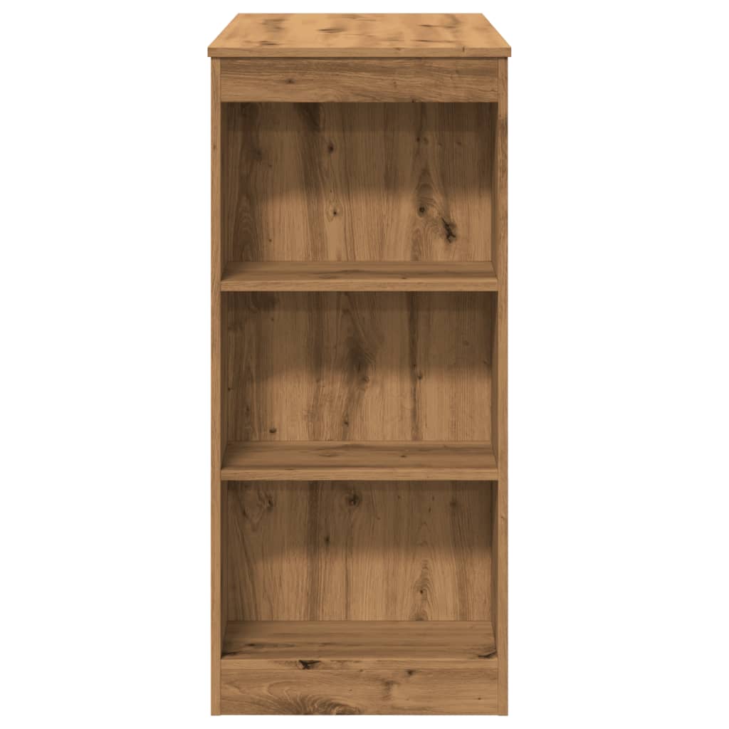 vidaXL Bar Table with Racks Artisan Oak 95x47x103.5 cm Engineered Wood 5