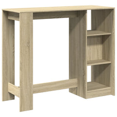 vidaXL Bar Table | Sonoma oak | Engineered wood | Large | Bar Table 6