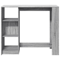 vidaXL Bar Table | Grey sonoma | Engineered wood | Large | Bar Table 4