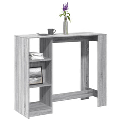 vidaXL Bar Table | Grey sonoma | Engineered wood | Large | Bar Table 1
