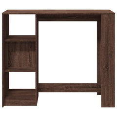 vidaXL Bar Table | Brown Oak | Engineered Wood | Tall | Bar Table | Rectangular 4