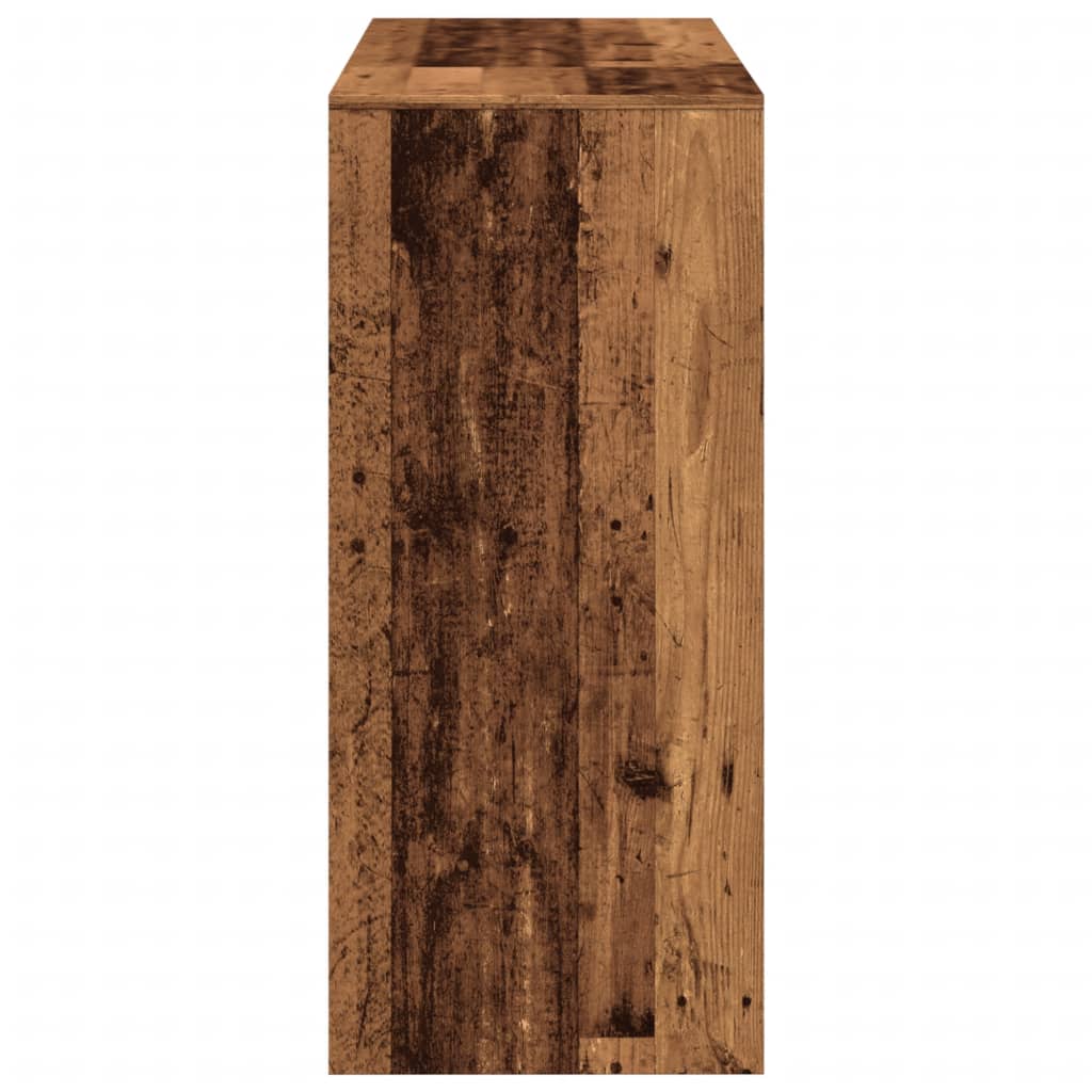 vidaXL Bar Table | Old wood | Engineered wood | 124 x 46 x 103.5 cm | Bar Table 5