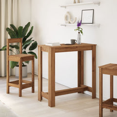 vidaXL Bar Table Artisan Oak 102x50x103,5 cm Engineered Wood 3