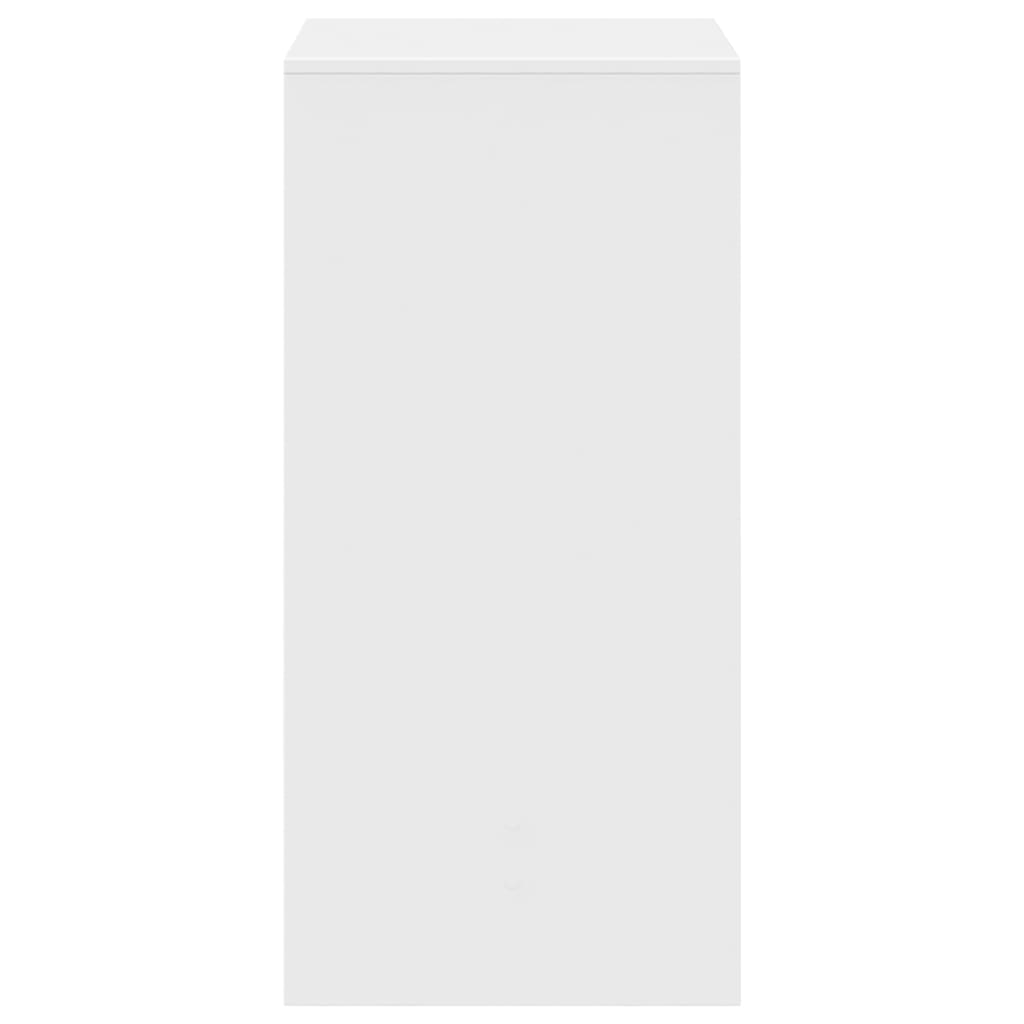 vidaXL Bar Table White 51x50x103,5 cm Engineered Wood 6