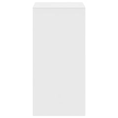 vidaXL Bar Table White 51x50x103,5 cm Engineered Wood 6