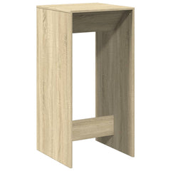 vidaXL Bar Table Sonoma Oak 51x50x103,5 cm Engineered Wood 5