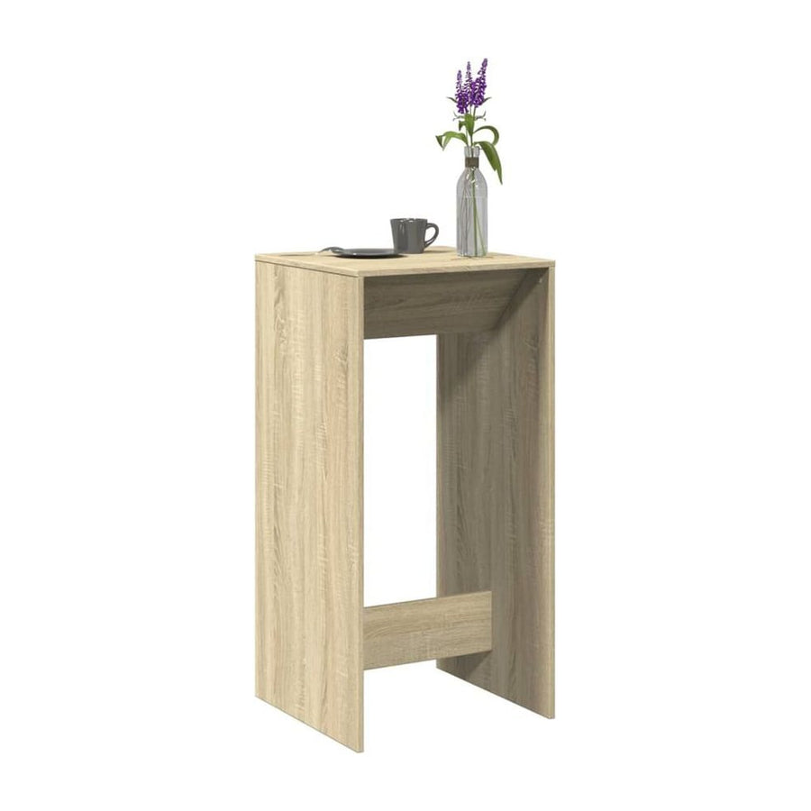 Bar Table Sonoma Oak Engineered Wood
