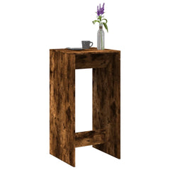 vidaXL Bar Table Smoked Oak 51x50x103,5 cm Engineered Wood 1