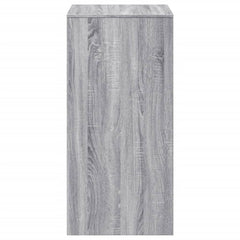 vidaXL Bar Table Grey Sonoma 51x50x103,5 cm Engineered Wood 6