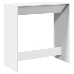 vidaXL Bar Table White 102x50x103,5 cm Engineered Wood 2