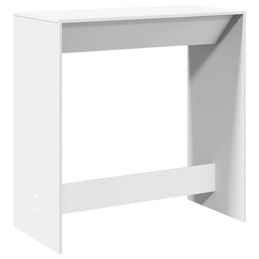 vidaXL Bar Table White 102x50x103,5 cm Engineered Wood 5
