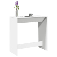 vidaXL Bar Table White 102x50x103,5 cm Engineered Wood 1