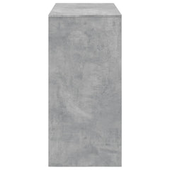 vidaXL Bar Table Concrete Grey 102x50x103,5 cm Engineered Wood 6
