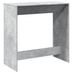 vidaXL Bar Table Concrete Grey 102x50x103,5 cm Engineered Wood 5