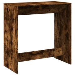 vidaXL Bar Table Smoked Oak 102x50x103,5 cm Engineered Wood 2