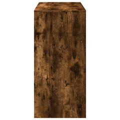 vidaXL Bar Table Smoked Oak 102x50x103,5 cm Engineered Wood 6