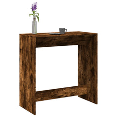 vidaXL Bar Table Smoked Oak 102x50x103,5 cm Engineered Wood 1