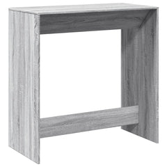 vidaXL Bar Table Grey Sonoma 102x50x103,5 cm Engineered Wood 2