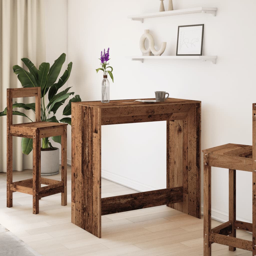Bar Table Engineered Wood