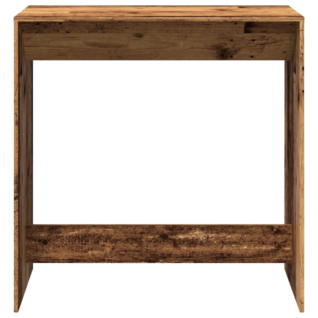vidaXL Bar Table Old Wood 102x50x103,5 cm Engineered Wood 4