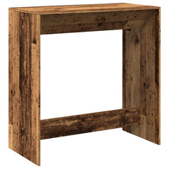 vidaXL Bar Table Old Wood 102x50x103,5 cm Engineered Wood 5