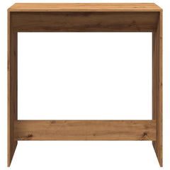 vidaXL Bar Table Artisan Oak 102x50x103,5 cm Engineered Wood 4