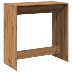 vidaXL Bar Table Artisan Oak 102x50x103,5 cm Engineered Wood 5