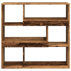 vidaXL Book Cabinet/Room Divider Old Wood 100x33x94,5 cm 4