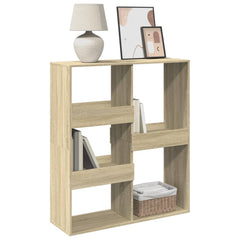 vidaXL Book Cabinet/Room Divider Sonoma Oak 100x33x115 cm 3