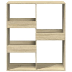 vidaXL Book Cabinet/Room Divider Sonoma Oak 100x33x115 cm 4
