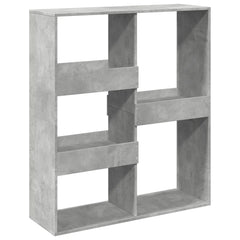 vidaXL Book Cabinet/Room Divider Concrete Grey 100x33x115 cm 2