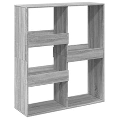 vidaXL Book Cabinet/Room Divider Grey Sonoma 100x33x115 cm 2