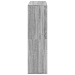 vidaXL Book Cabinet/Room Divider Grey Sonoma 100x33x115 cm 5