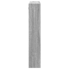 vidaXL Wall Cabinet Grey Sonoma 80x15x80 cm Engineered Wood 5