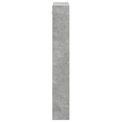 vidaXL Wall Cabinet Concrete Grey 50x15x100 cm Engineered Wood 5