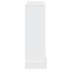vidaXL Fireplace Surround White 100x30x87.5 cm Engineered Wood 5